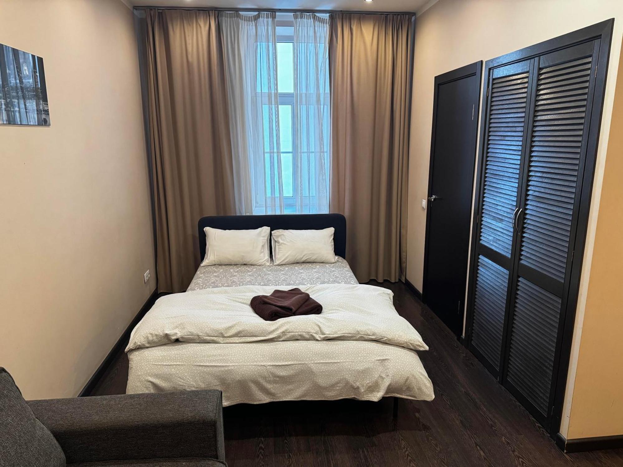 Aparthotel Riga Buitenkant foto A room at the hotel